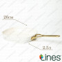 Набор кастрюль Lines Defne 7 предметов белый (с рифлеными ручками)